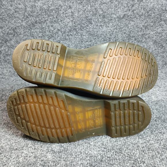 Dr Martens Boots Women Size 5 Black 1460 Pascal Leather Combat 8 Eyelet - Picture 8 of 8